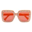 xx stai okulary bling pomaranczowe