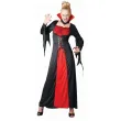 xx stdo zestaw dla doroslych czerwona wampirzyca sukienka kolnierz rozm s