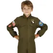 xx stdz stroj dla dzieci zielony pilot kombinezon rozm 130 140 cm
