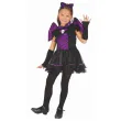 xx stdz zestaw dla dzieci czarownica nietoperz sukienka skrzydla rekawiczki opaska rozm 120