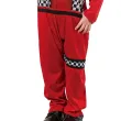 xx stdz zestaw dla dzieci czerwony kierowca rajdowy kombinezon czapka rozm 92 104 cm