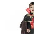 xx stdz zestaw dla dzieci gotycki wampir bluzka peleryna spodnie rozm 120 130 cm