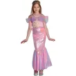 xx stdz zestaw dla dzieci rozowa syrenka sukienka tiara rozm 110 120 cm
