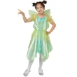 xx stdz zestaw dla dzieci zielona wrozka sukienka skrzydla rozm 120 130 cm
