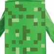 xx stroj creeper fancy minecraft licencja rozm xs 3 4 lat
