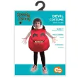 xx stroj dla dzieci diabel kombinezon rozm 92 104 cm