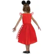 xx stroj red minnie classic minnie mouse licencja rozm m 7 8 lat