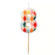 xx swieczka urodzinowa cyfra 8 romby 5 5 cm mix
