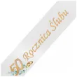xx szarfa 50 rocznica slubu kolor