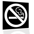 xx tabliczka informacyjna logo zakaz palenia