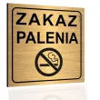 xx tabliczka informacyjna zakaz palenia