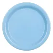 xx talerzyki papierowe jasny niebieski 23cm 1 op 6 szt