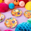 xx talerzyki papierowe meksykanskie halloween 7cali 6szt