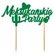 xx topper pap meksykanskie party zielony