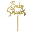 xx topper pl baby shower zlote lustro