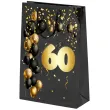 xx torebka czarna 60 urodziny czarno zloty duza