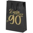xx torebka czarna zycie zaczyna sie po 90 duza