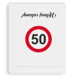 xx winietki 50 urodziny traffic birthday