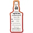 xx zaproszenia butelka whisky 40 urodziny