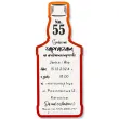 xx zaproszenia butelka whisky 55 urodziny
