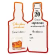 xx zaproszenie butelka whisky zamykana 20 urodziny