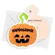 xx zaproszenie straszna dynia