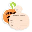 xx zaproszenie straszne halloween