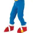 xx zestaw dla dzieci sonic kombinezon z nakladkami na buty rekawice maska rozm l
