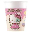 xx zku kubeczki papierowe hello kitty and kuromi 200 ml 8 szt