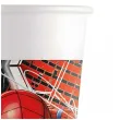 xx zku kubeczki papierowe spiderman world of web 200 ml 8 szt