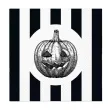 xx zse serwetki papierowe paw halloween bialo czarne dynia 33x33 cm 20 szt
