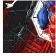xx zse serwetki papierowe spiderman world of web 33x33 cm 20 szt