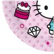xx zta talerzyki papierowe hello kitty fashion stylish 23 cm 8 szt