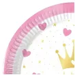xx zta talerzyki papierowe my little princess fsc 20 cm 8 szt