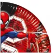 xx zta talerzyki papierowe spiderman world of web 23cm 8 szt