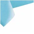 yy obrus papierowy white dots on blue 120 x 180 cm