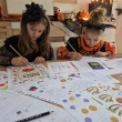 zabawa na halloween karty pracy zadania dla dzieci lamiglowki kolorowanki dyplom 20 zadan