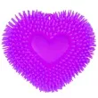 zabawka antystersowa kudlate serce fioletowy arpex