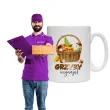 zabawny prezent na urodziny grzybiarza grzyby wzywaja bialy upominek 330 ml