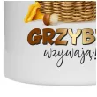 zabawny prezent na urodziny grzybiarza grzyby wzywaja bialy upominek 330 ml