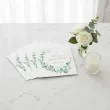 zaproszenia na komunie eukaliptus beauty w okregu pierwsza komunia swieta 15 cm 8 szt koperty