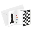 zaproszenia szachy plansza 9 4 x 9 4 cm 6 szt