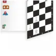zaproszenia szachy plansza 9 4 x 9 4 cm 6 szt