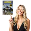 zaproszenia urodzinowe batman unique 8 szt