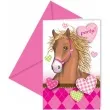 zaproszenia urodzinowe decorata horses procos 6 szt