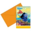 zaproszenia urodzinowe finding dory procos 6 szt