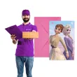 zaproszenia urodzinowe frozen 2 kraina lodu procos 6 szt