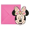 zaproszenia urodzinowe minnie tropical disney procos 6 szt