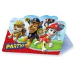 zaproszenia urodzinowe paw patrol amscan 8 szt