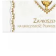 zaproszenia z koperta komunia swieta hostia maki 10 szt